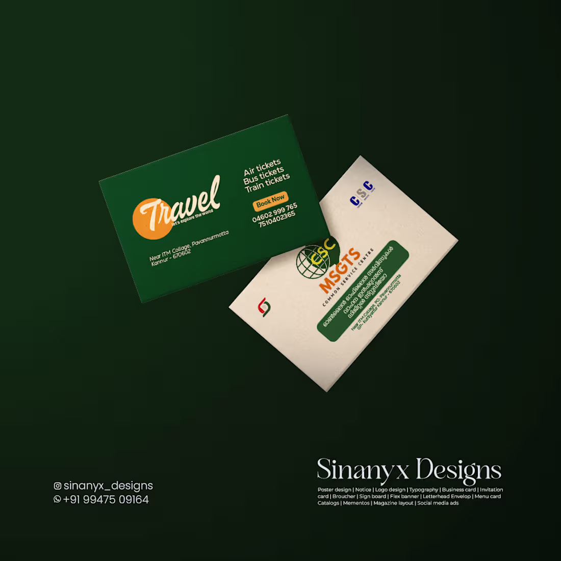 Cover image for Business card :: Behance