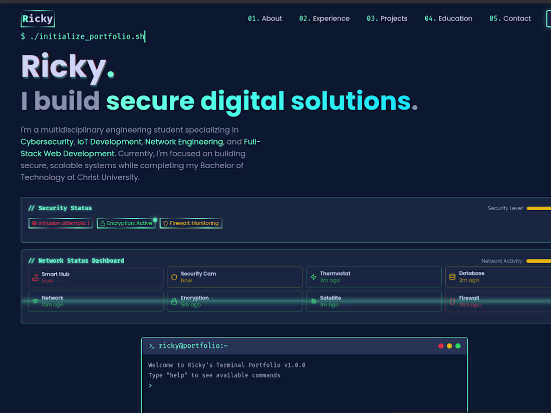 Cover image for Ricky - Portfolio