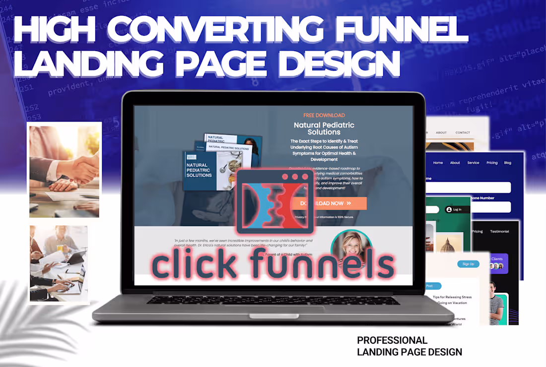 Cover image for Boost Conversions with High-Converting Funnels and Landing Page!