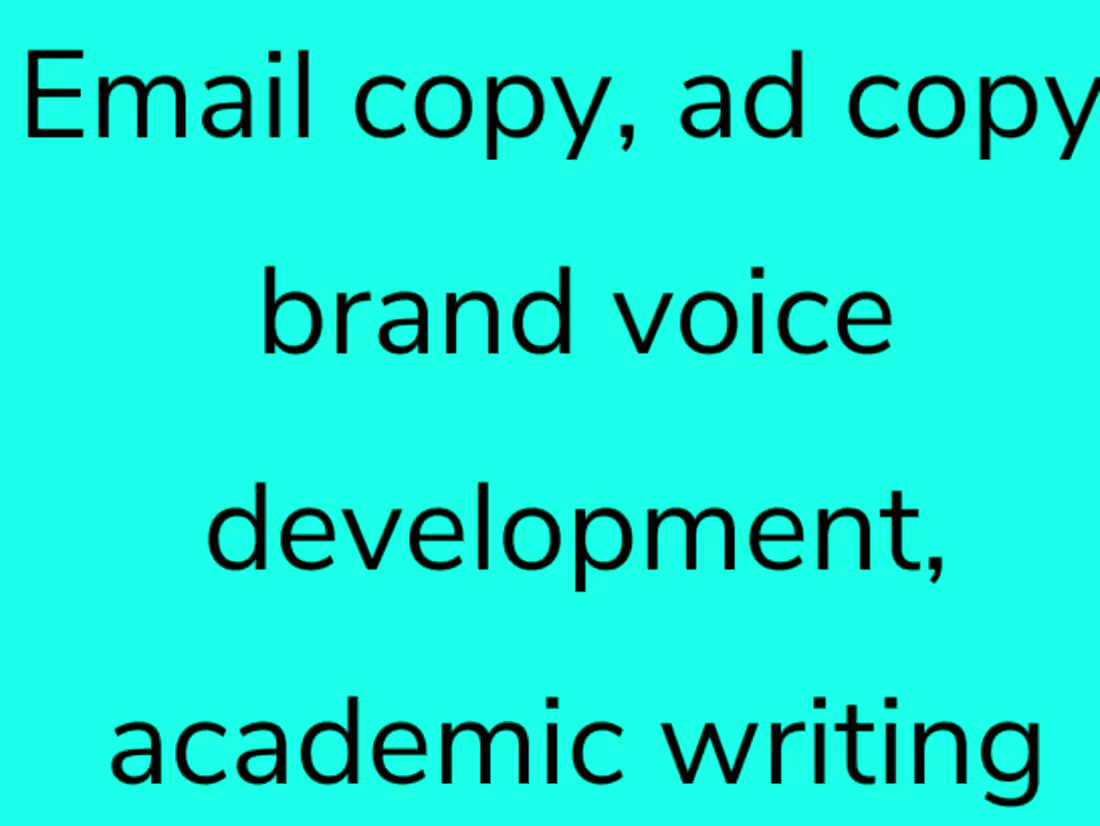 Cover image for sales copy, email copy,