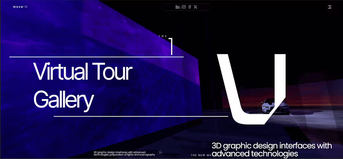 Cover image for "Virtual Car Gallery: An Immersive 3D Photo Tour" 🚗📸