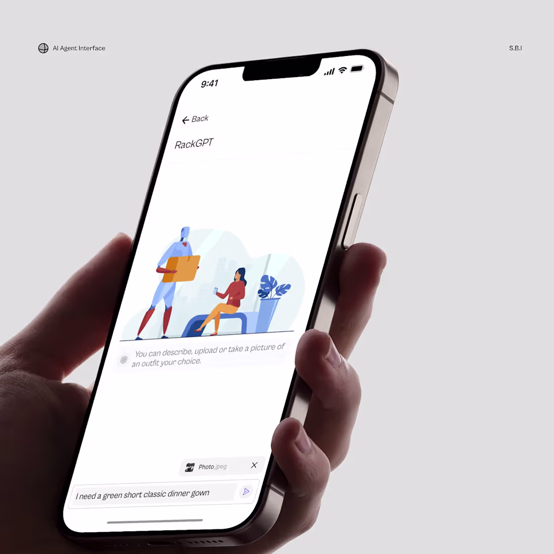 Cover image for Fashion Ai agent screens🔥
