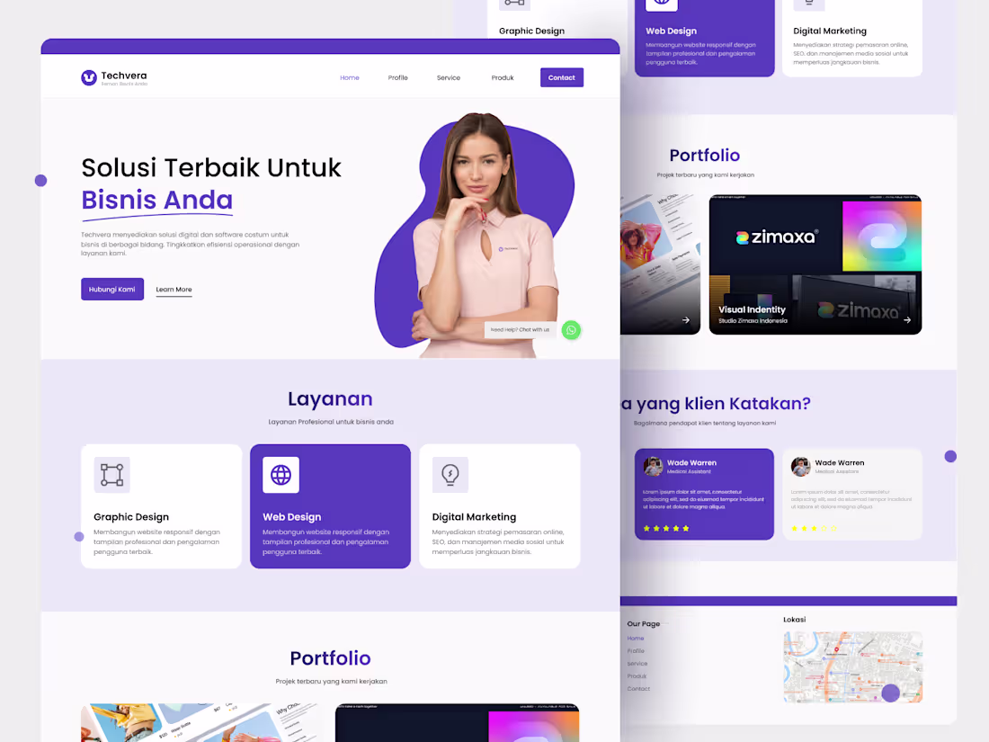 Cover image for Techvera : Designer Company Profile Website