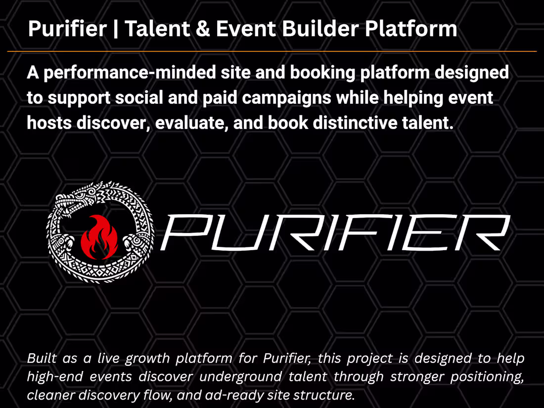 Cover image for Purifier is a live growth