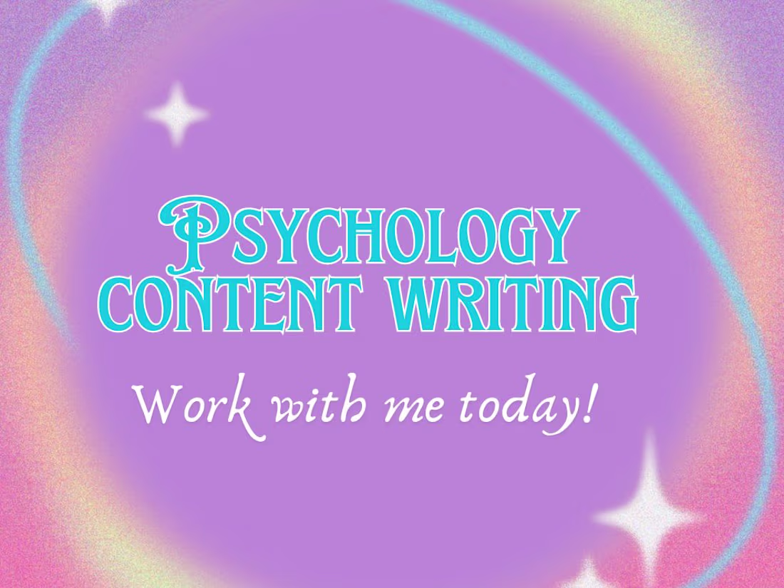 Cover image for Psychology Content Writing 
