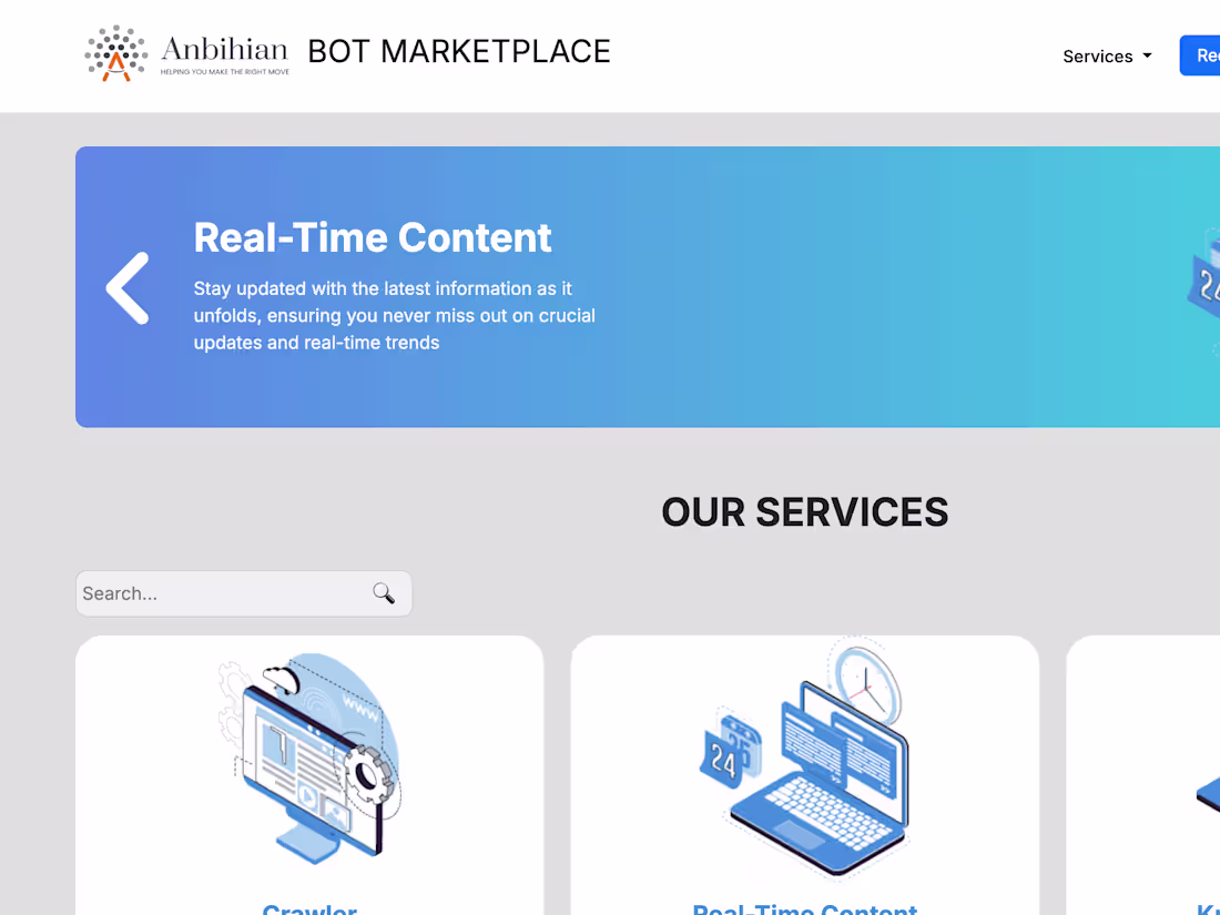 Cover image for Bot marketplace