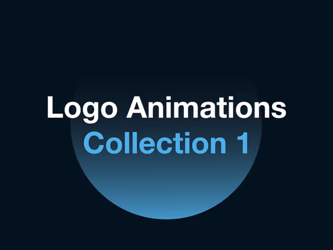 Cover image for Logo Animations - Collection 1
