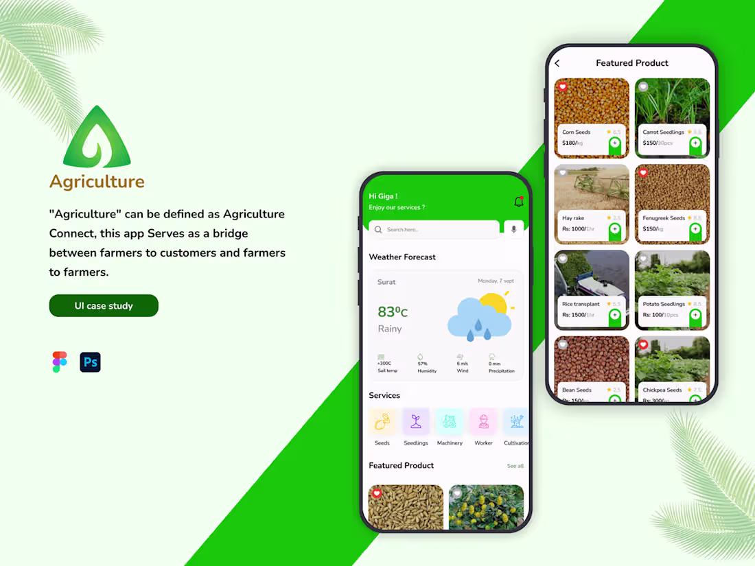 Cover image for Agriculture App: AgriTech: Empowering Farmers