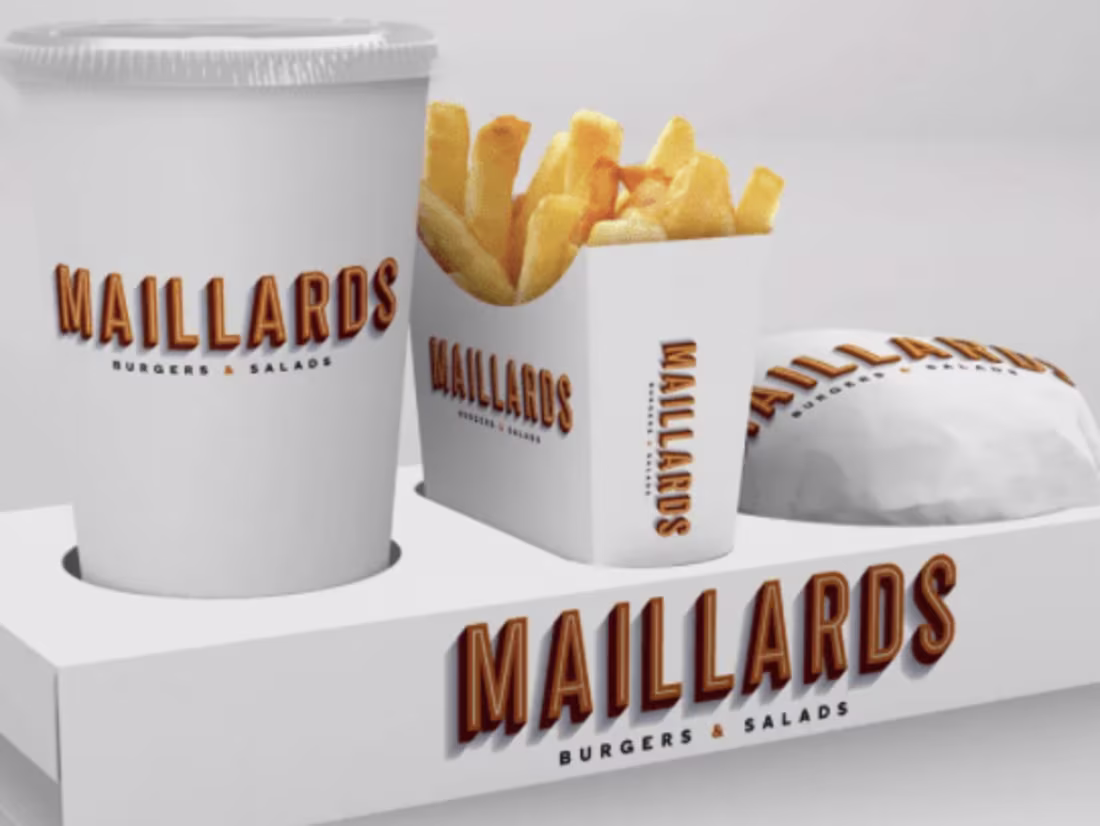 Cover image for Maillard's Burgers and Salads