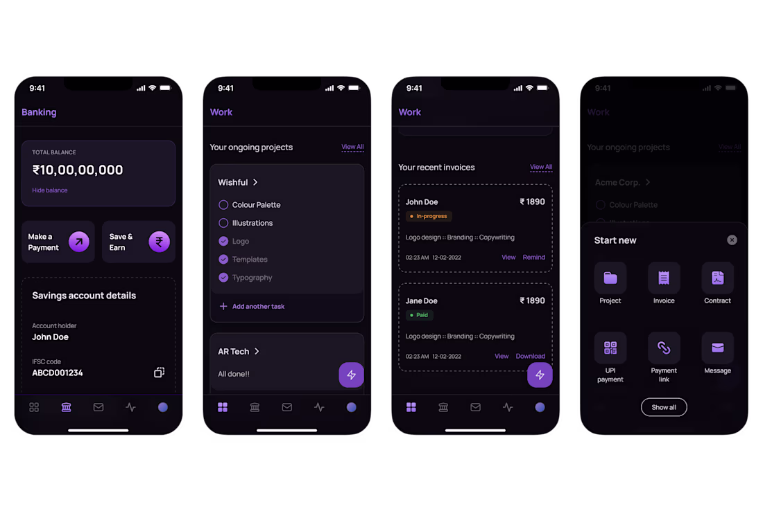 Cover image for Project management app