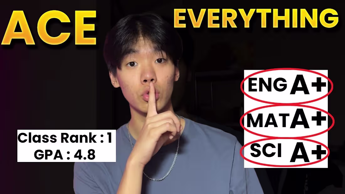 Cover image for 9 study tips I would have K*LLED to know (ACE EVERYTHING) - 