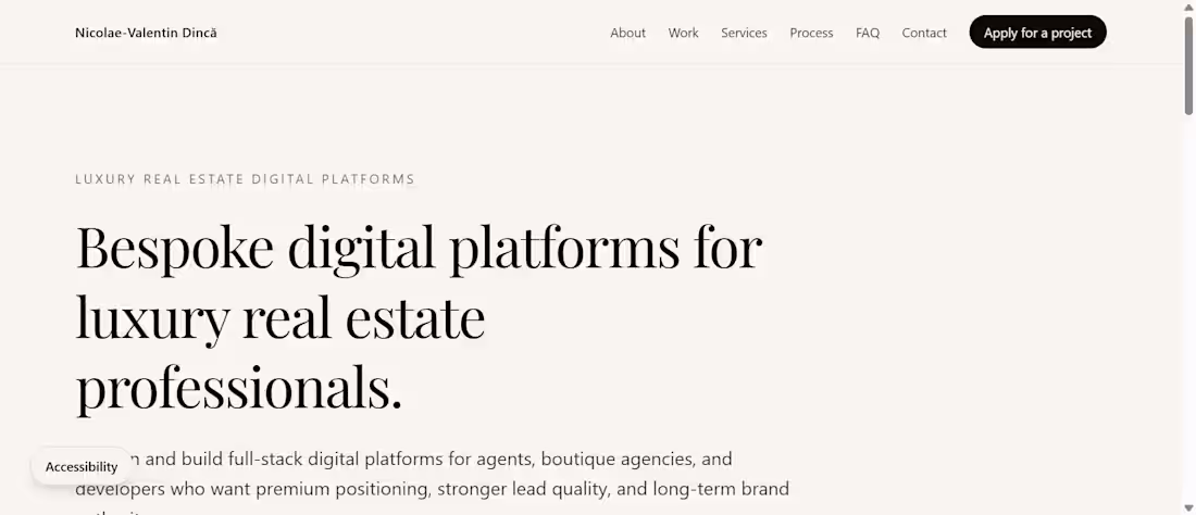 Cover image for Digital platforms for luxury real estate professionals