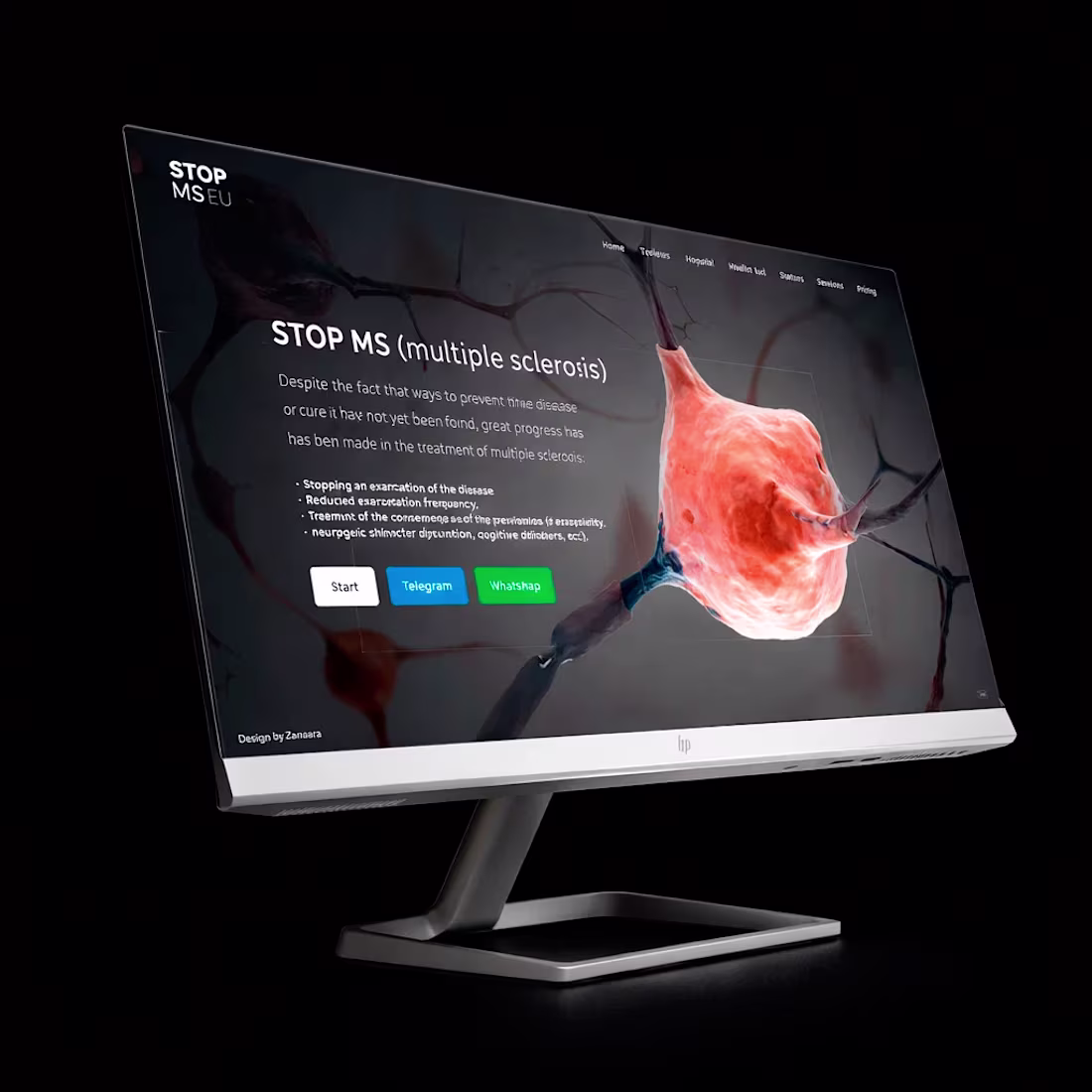 Cover image for Medical Center Website Design
Concept and