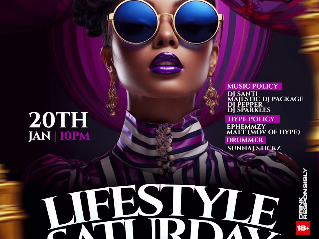 Cover image for Club/Party Poster Design