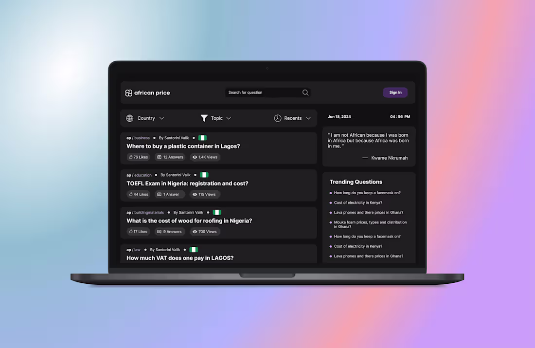 Cover image for Multipage UI/UX Design