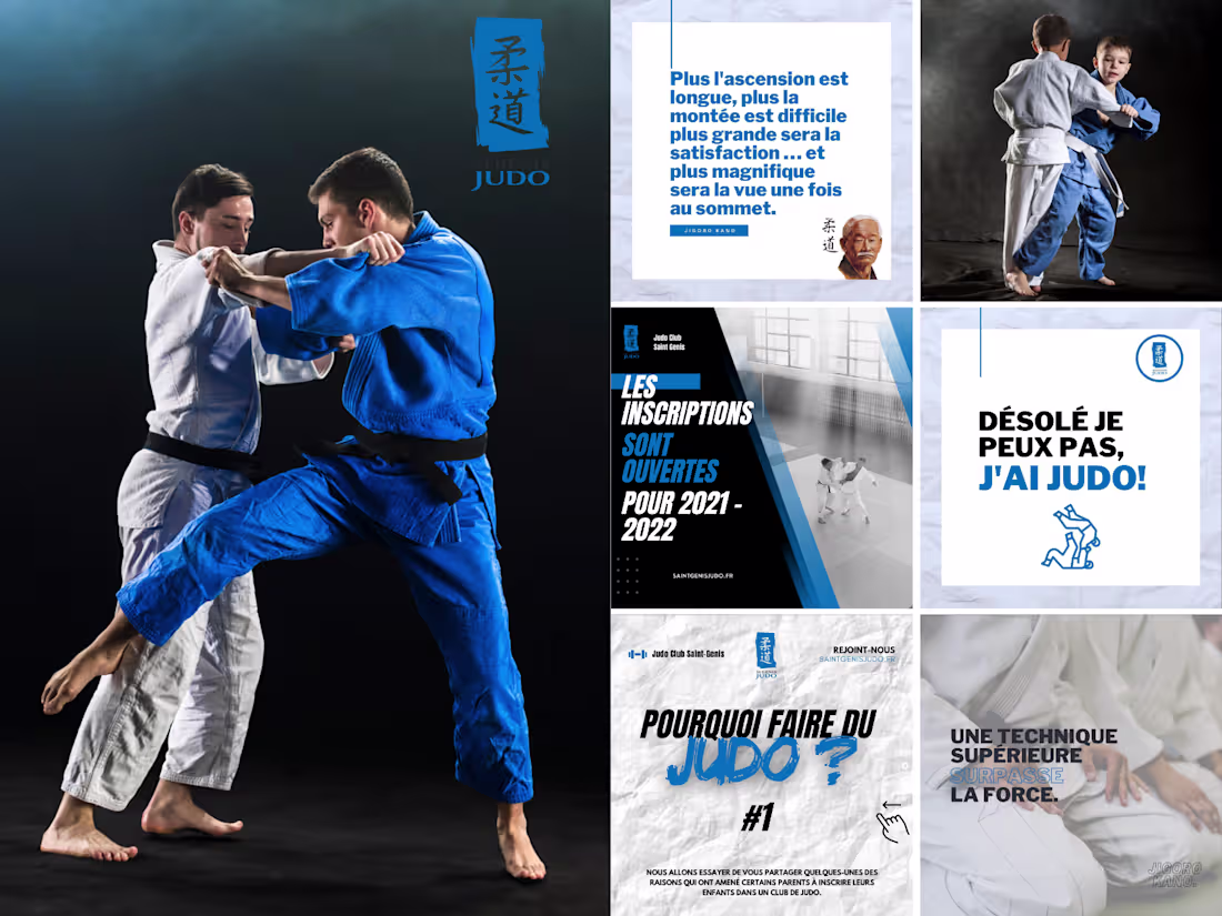 Cover image for Judo Club Saint-Genis 🥋