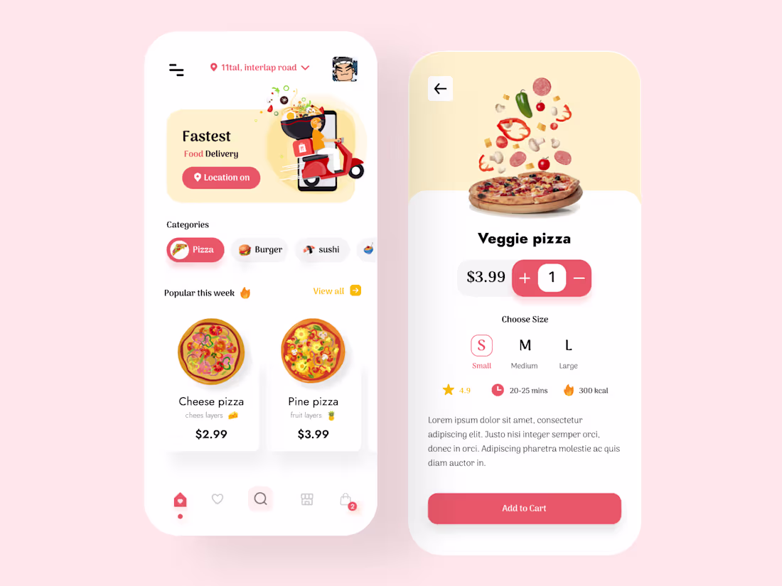 Cover image for Food Delivery Mobile App