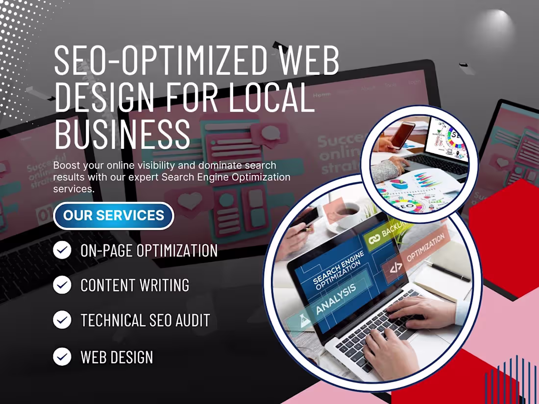 Cover image for SEO-Optimized Web Design for Local Business