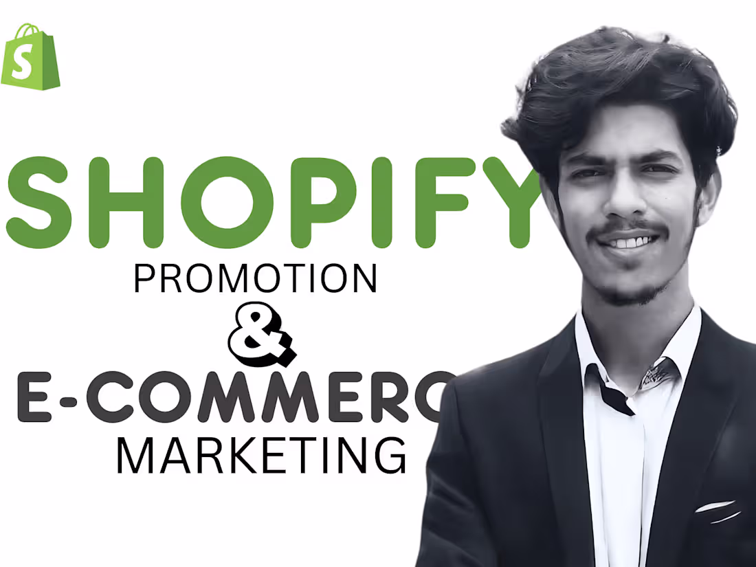 Cover image for Boost Sales with Expert Shopify & Ecommerce Marketing Strategies