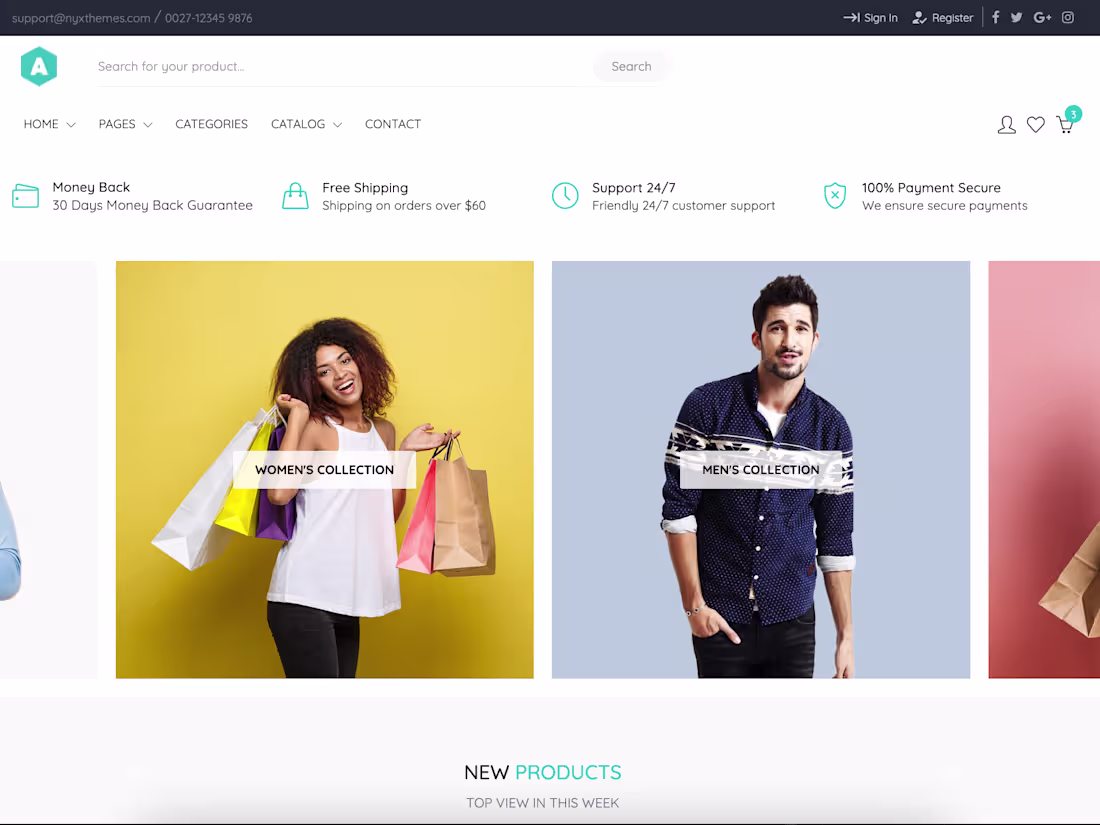 Cover image for Ecommerce Template