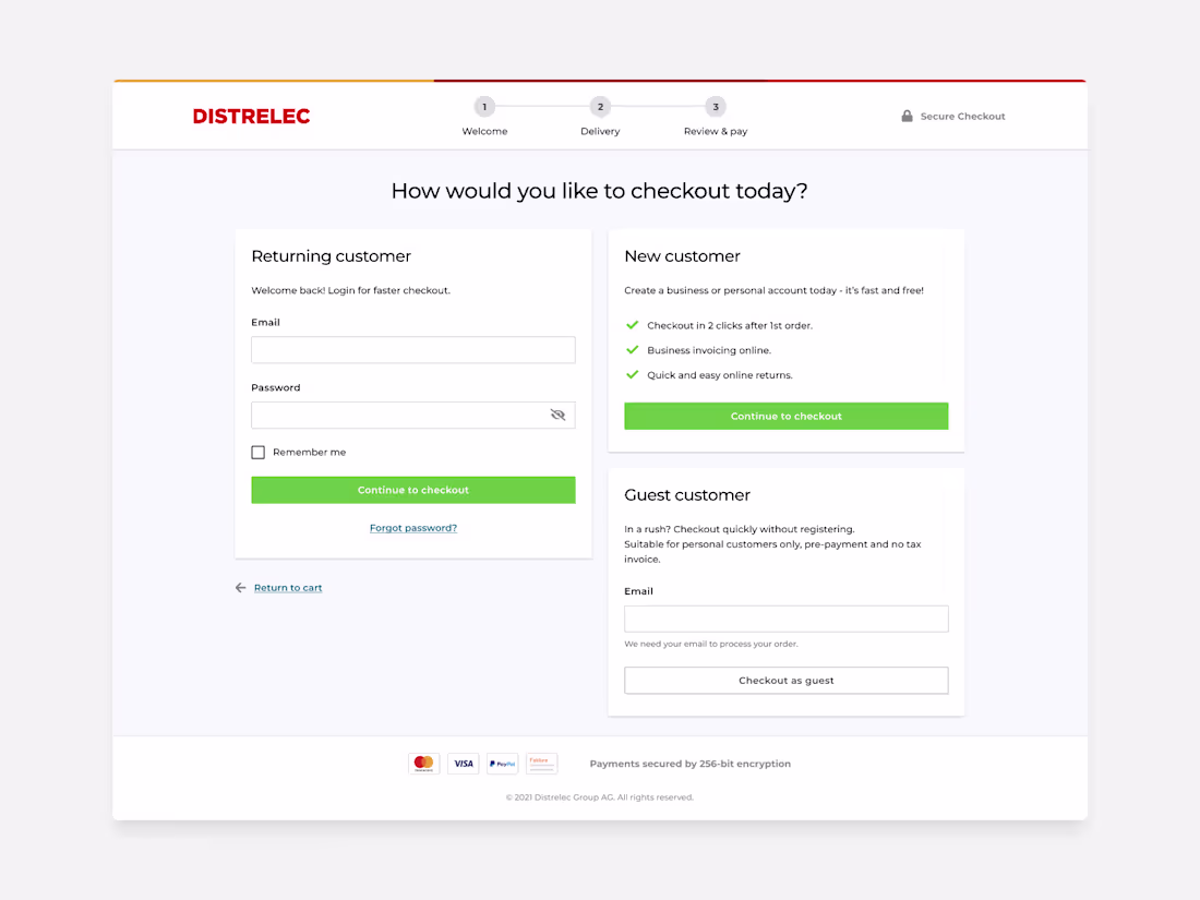 Cover image for Increasing Digital Revenue for Distrelec’s E-Commerce Platform