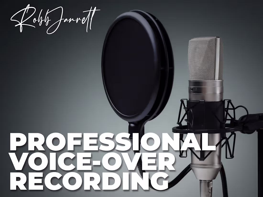 Cover image for Professional Voice Over Audio
