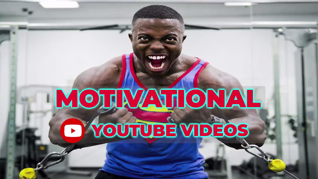 Cover image for YouTube motivational video creation