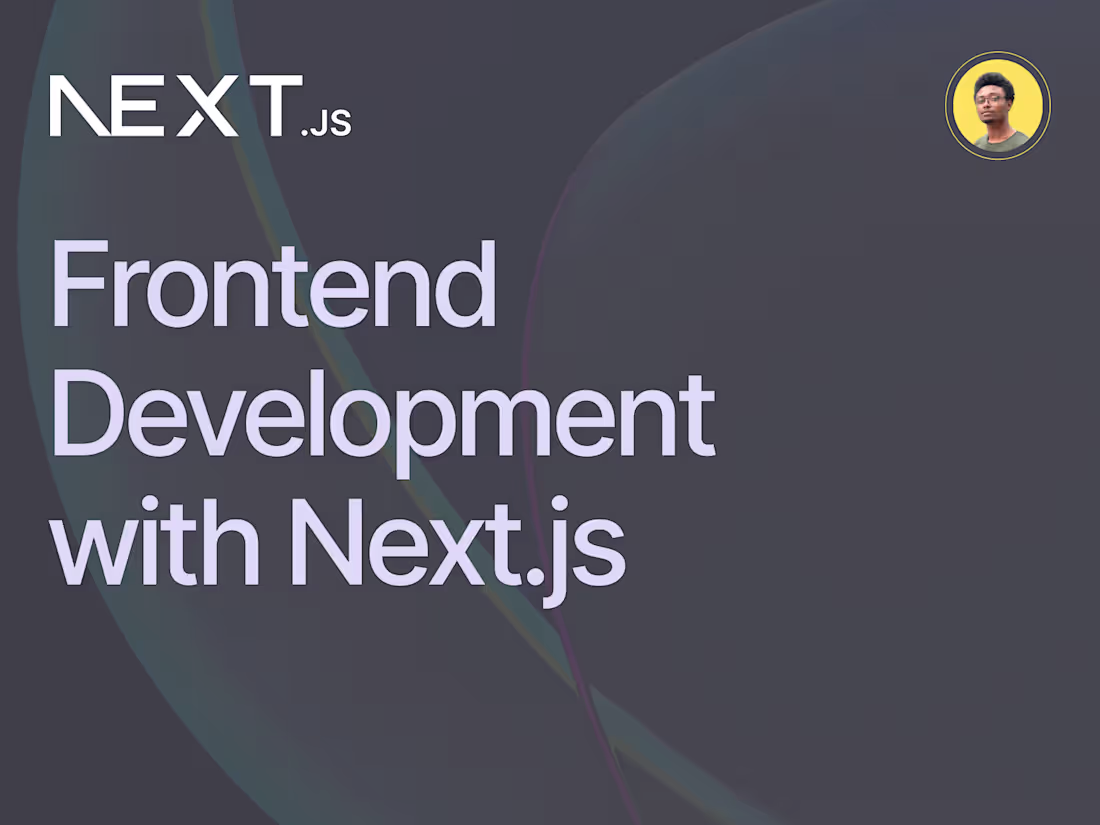 Cover image for Next.js - High-Performance Frontend Development