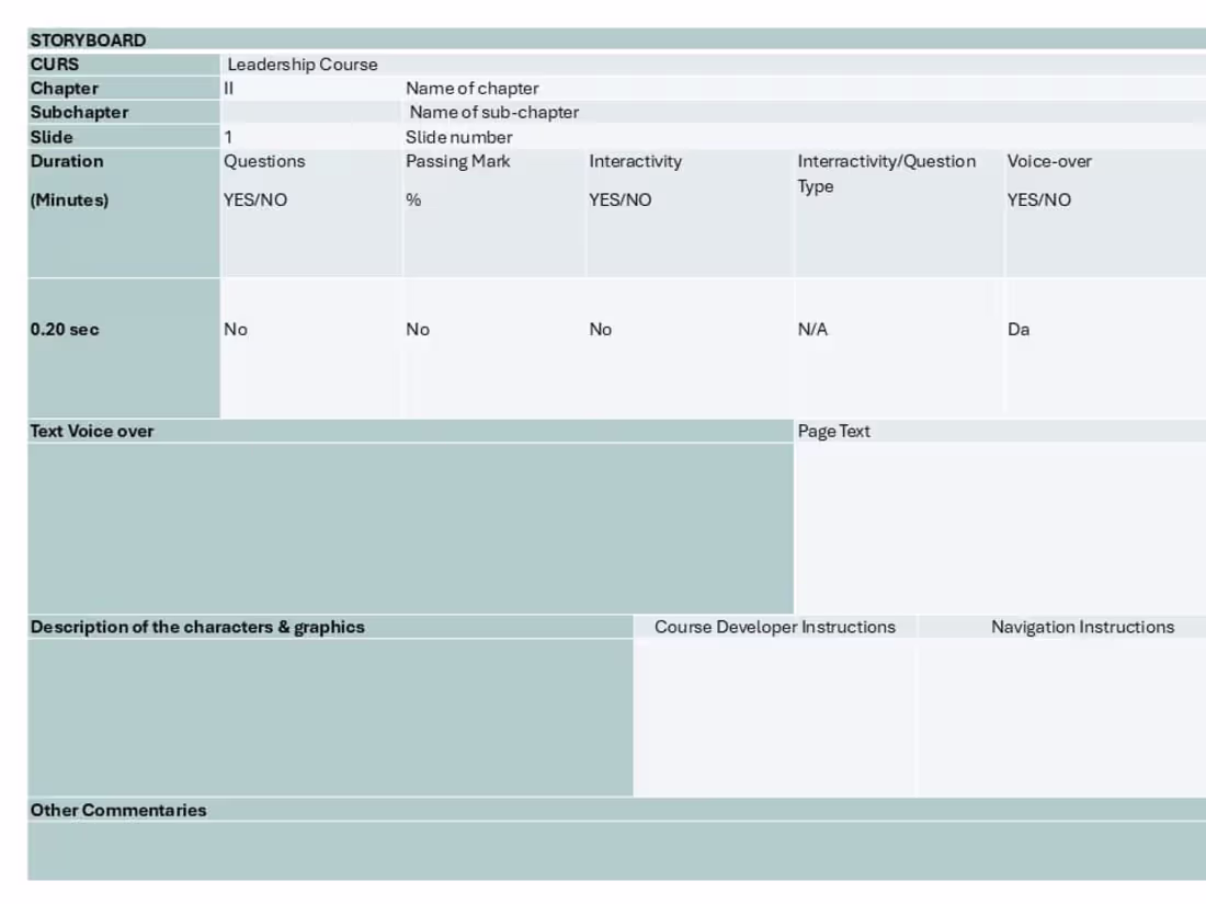 Cover image for Create effective storyboards for training courses 
