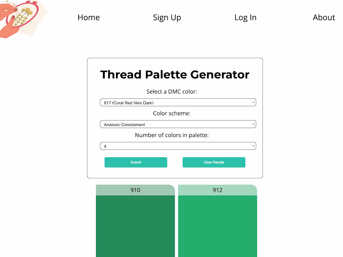Cover image for Thread Palette Generator