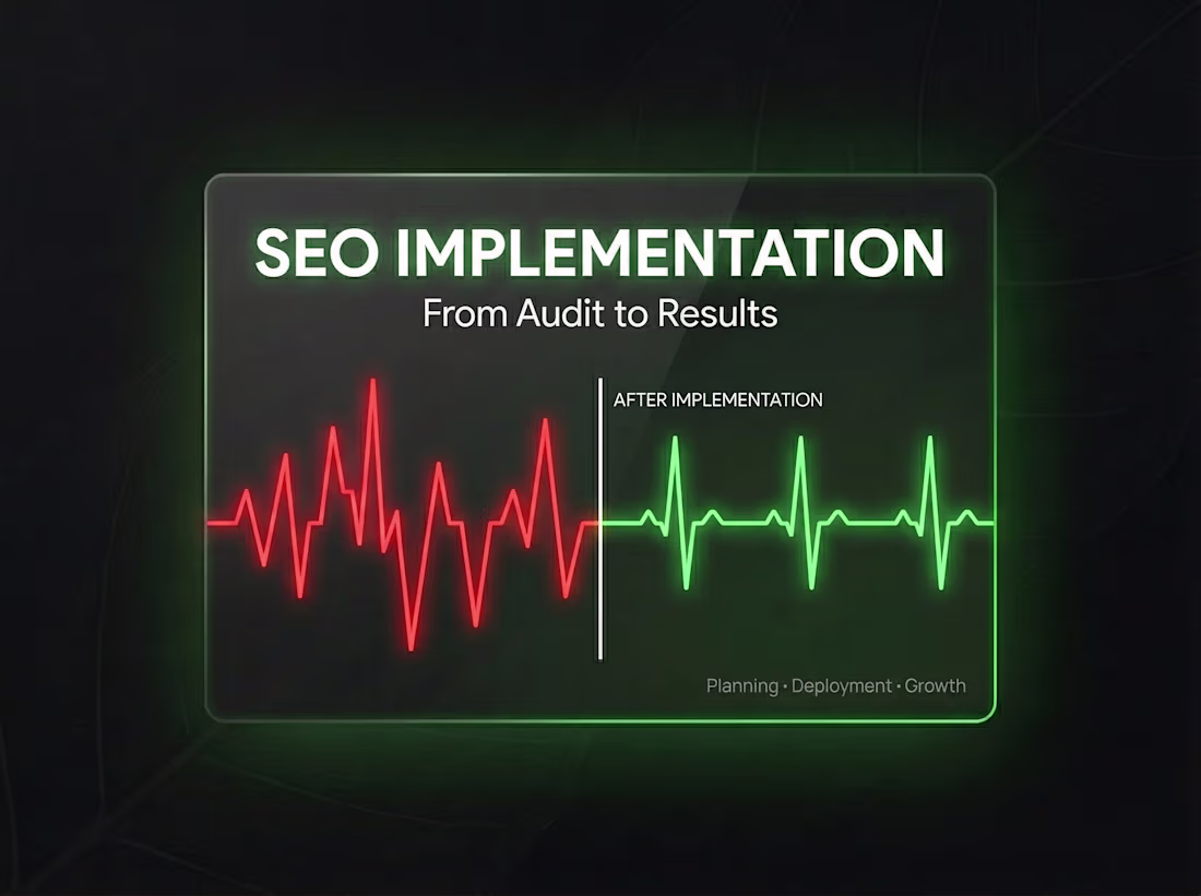 Cover image for SEO Implementation & Site Optimization — Technical + Analytics