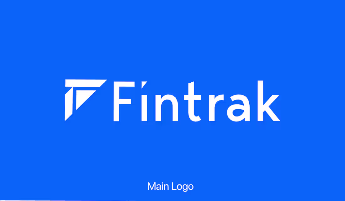 Cover image for Fintrak -Finance Tracking App Brand Identity