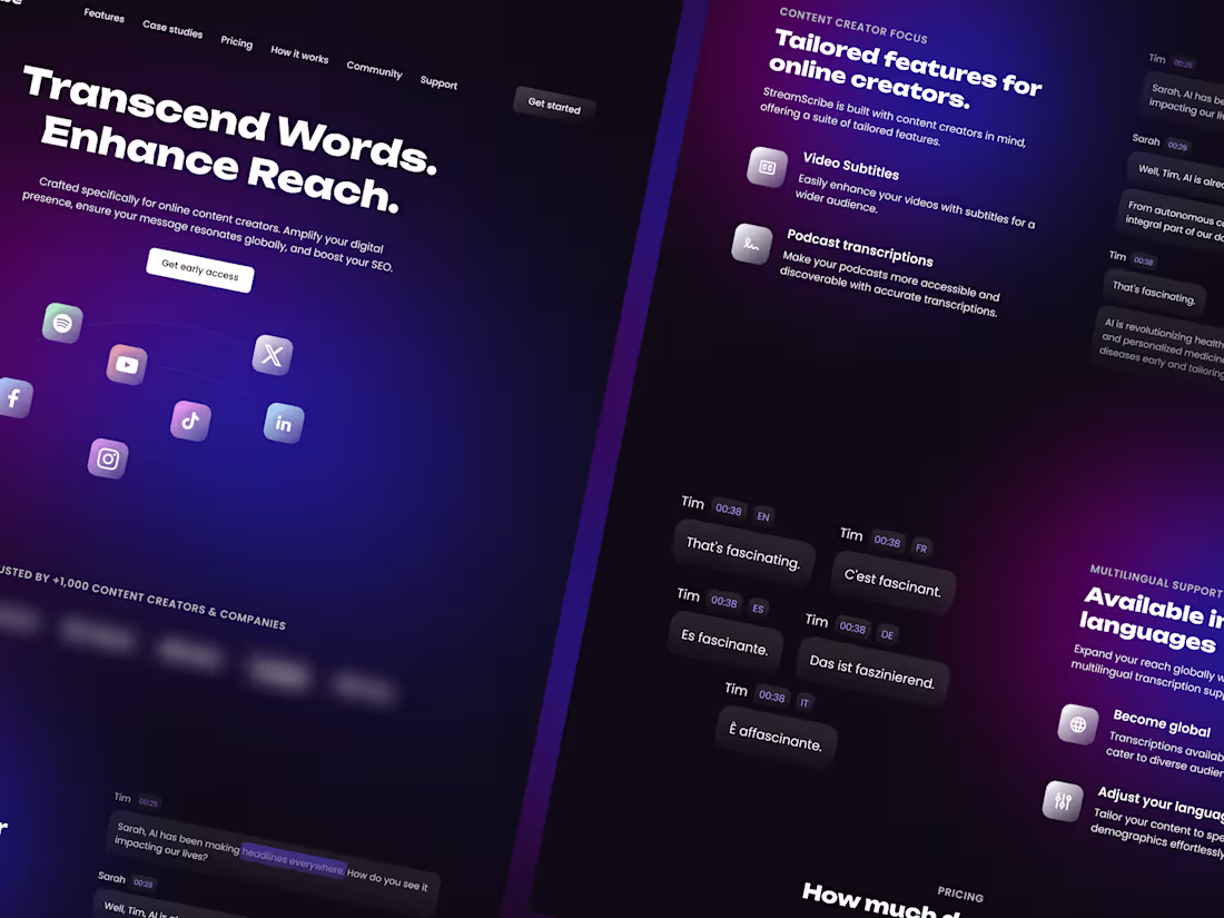 Cover image for StreamScribe