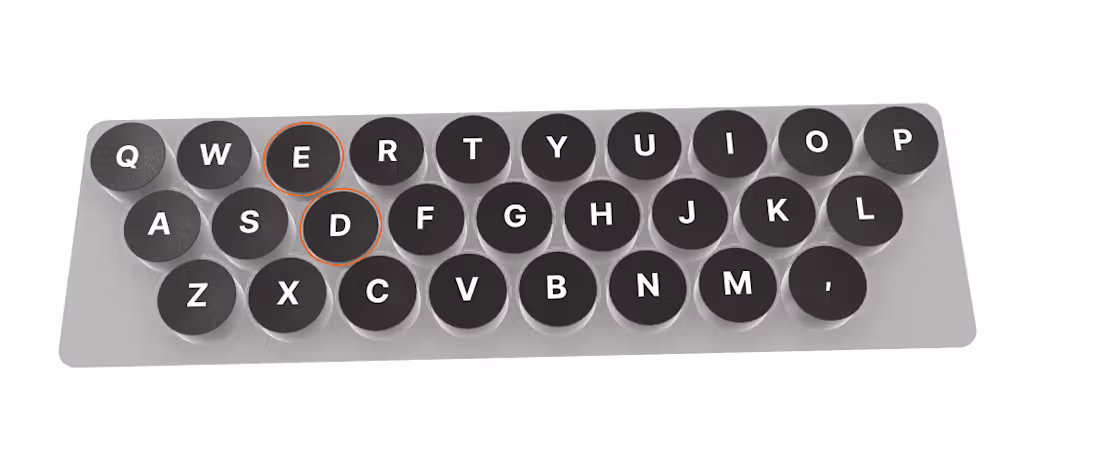 Cover image for Interactive Spline 3D keyboard on Framer