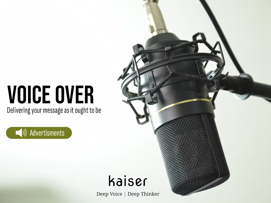 Cover image for Advertising Voice Over
