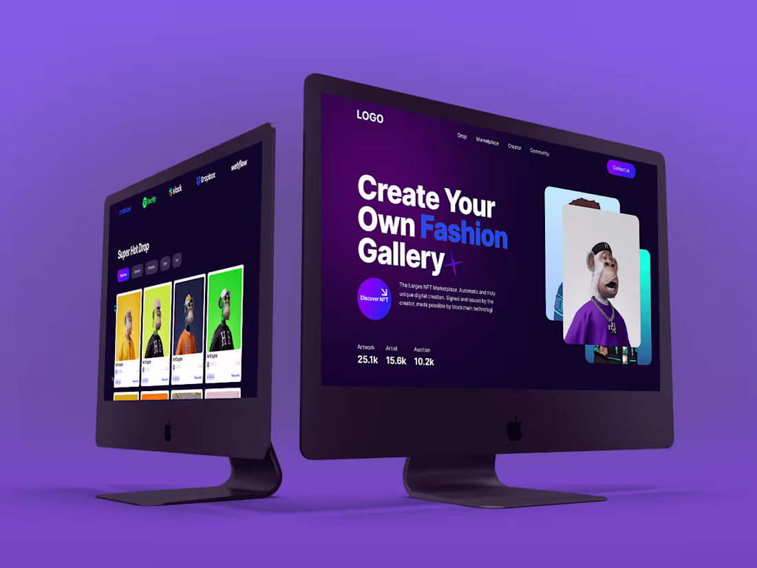 Cover image for UI/UX for NFT