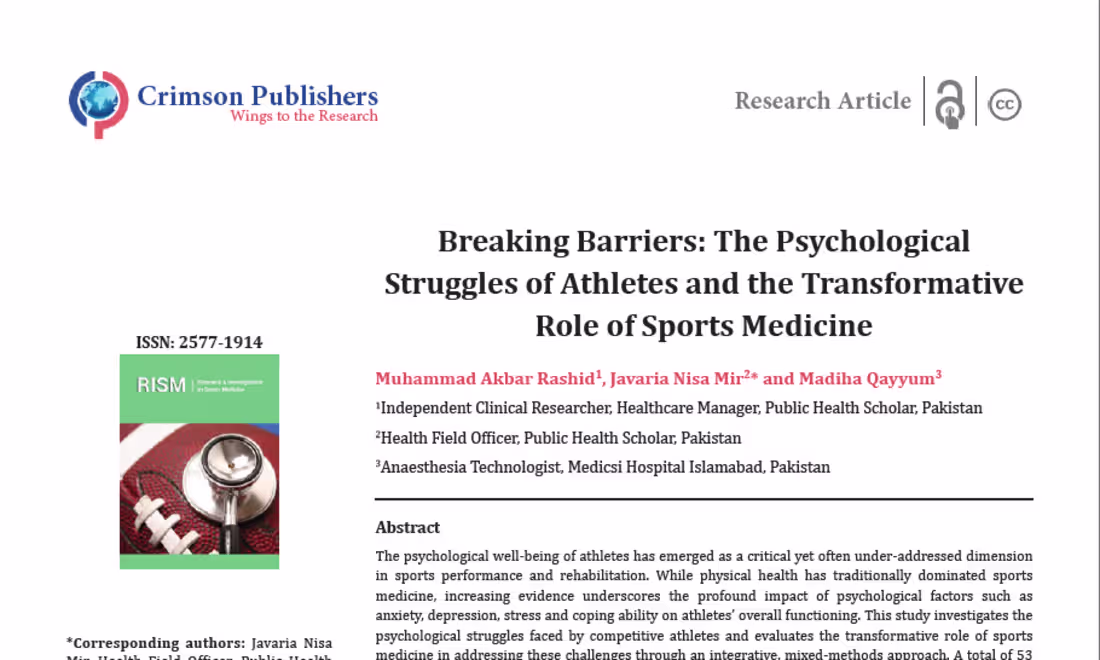 Cover image for Research Publication