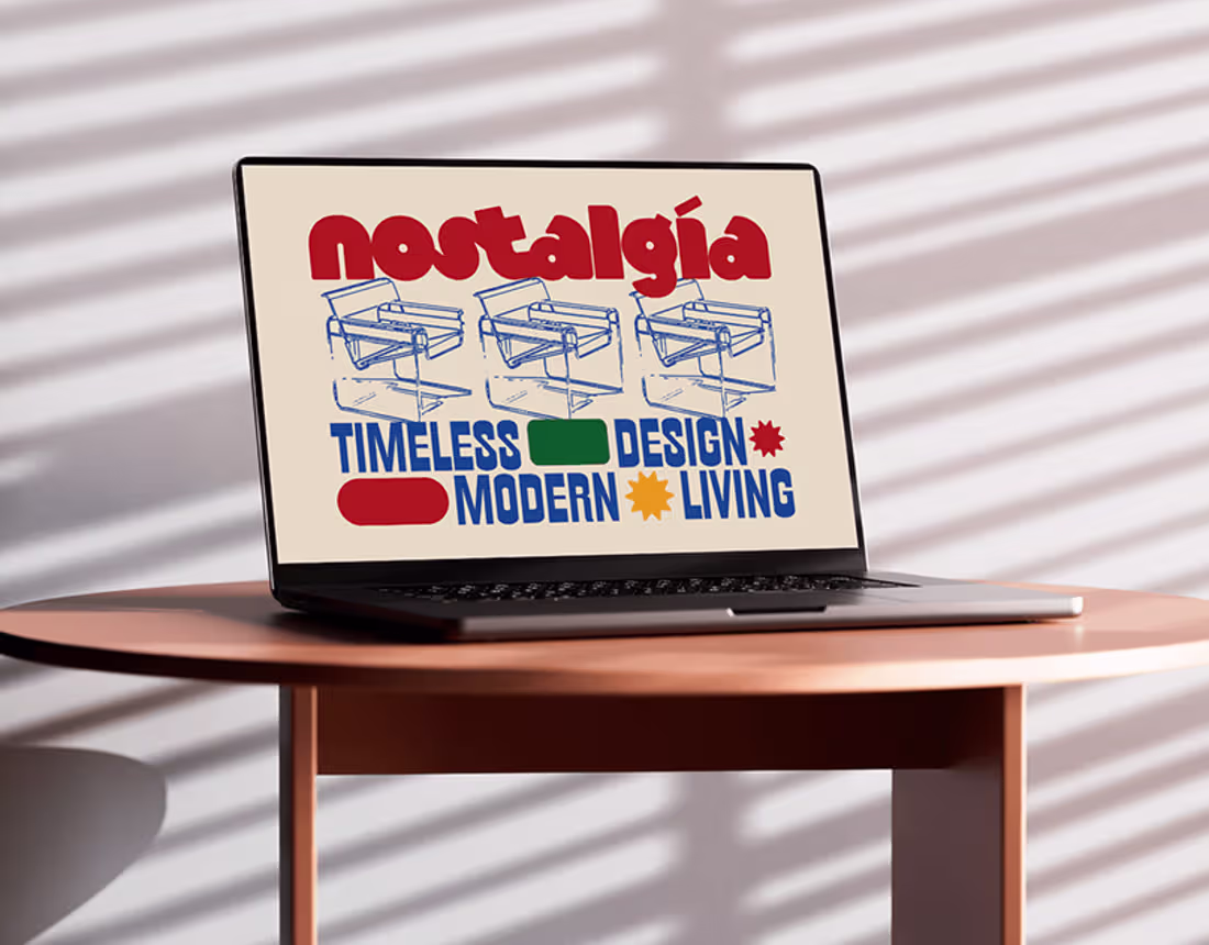 Cover image for Nostalgia Furniture Shop Inspired by the 90s