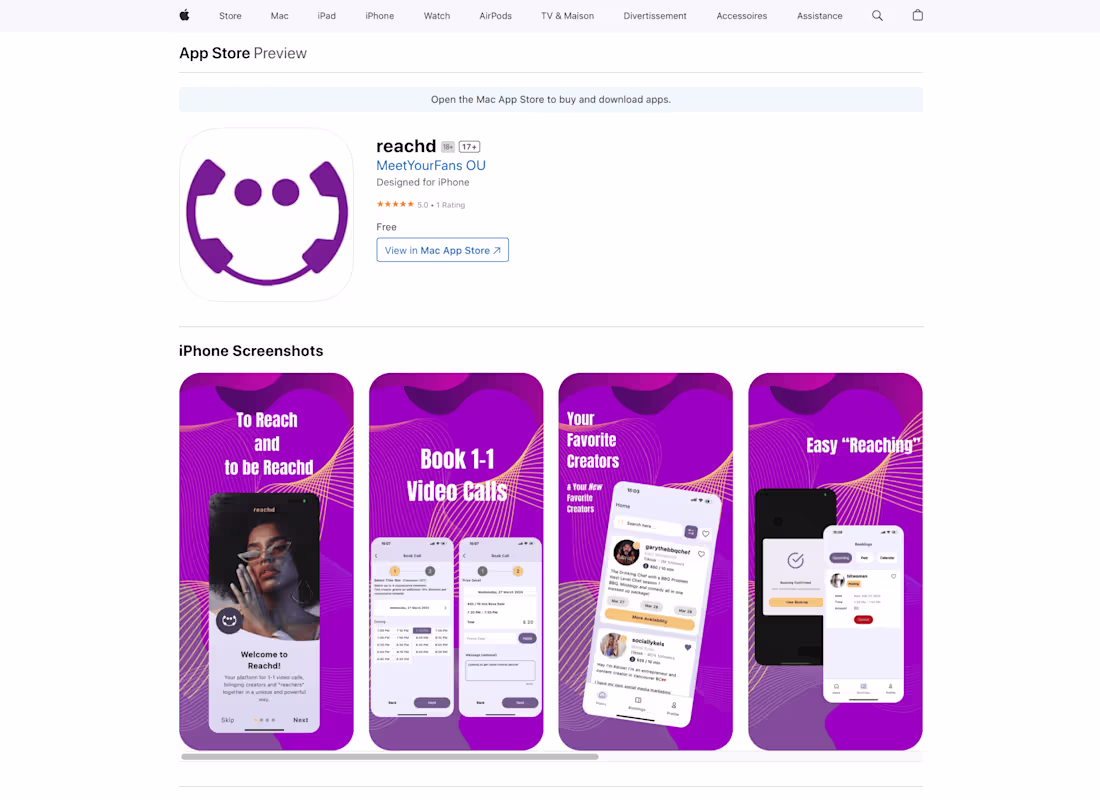 Cover image for Reachd - Reach Experts with video cal