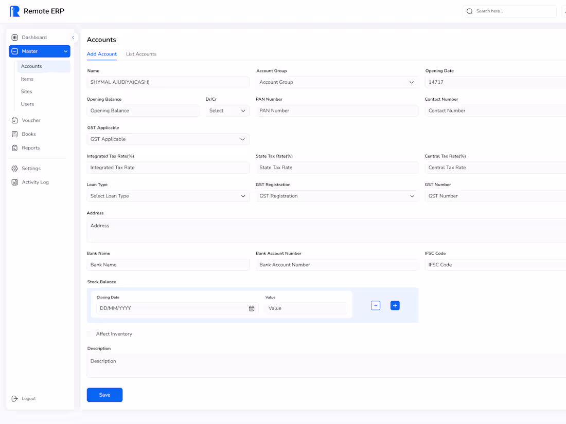 Cover image for ERP - Simplified Finance and Automated Workflow
