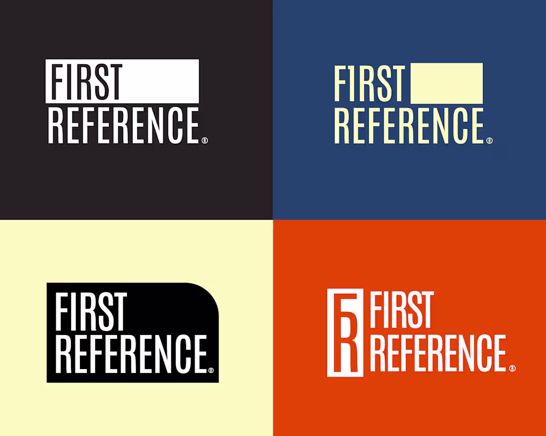 Cover image for Brand Refresh | First Reference - Logo Redesign on Behance