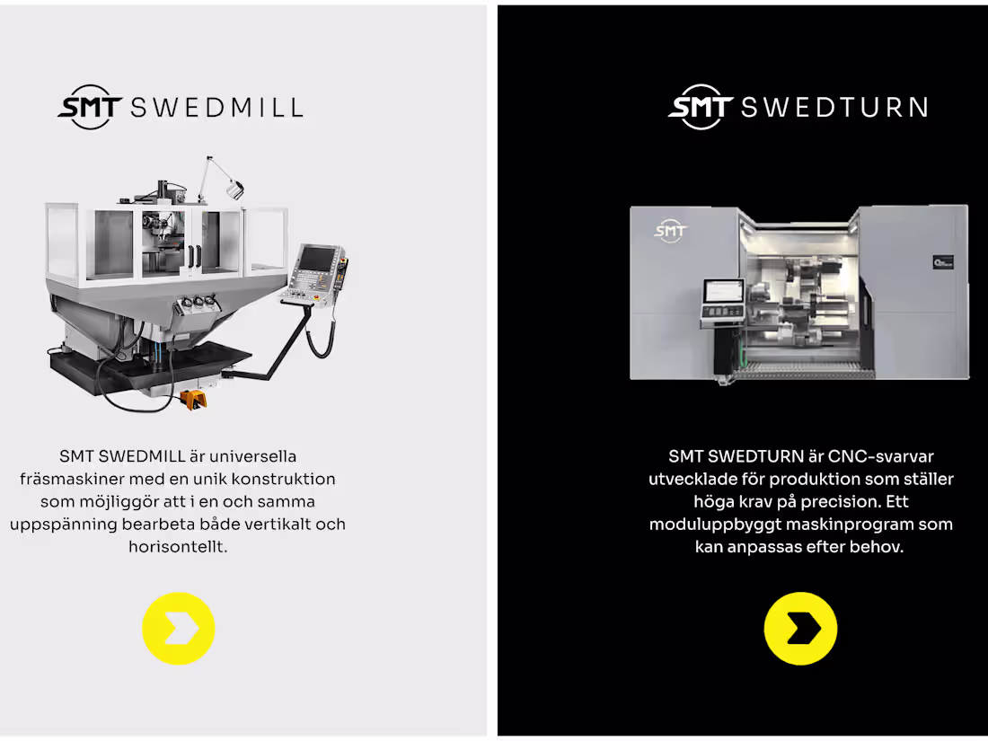Cover image for SMT | Vi kan verktygsmaskiner | CNC-svarvar | Fräsmaskiner | Fl…