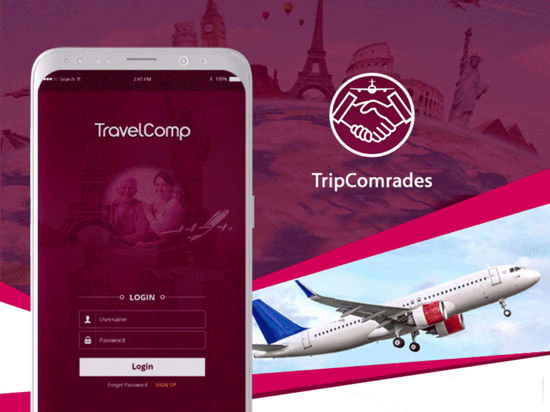 Cover image for TripComrades – Travel Help & Companion Matching App