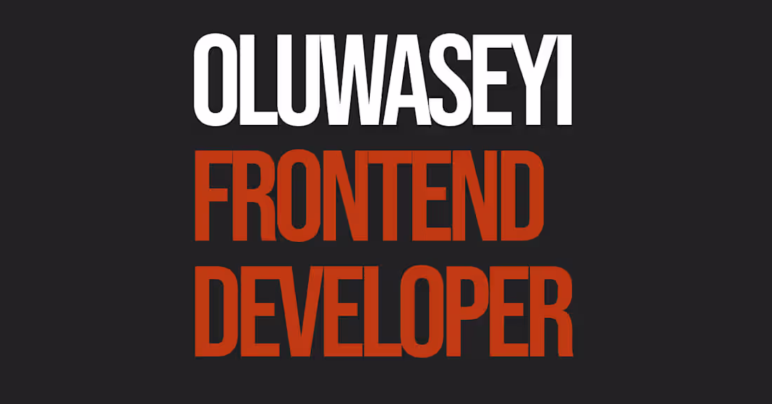 Cover image for Seyi - My Personal Website