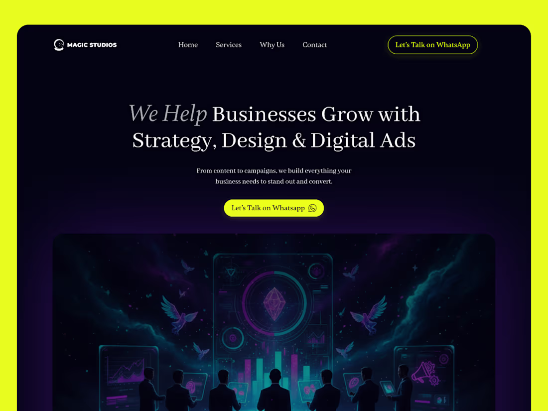 Cover image for Magical Studios | Creative Digital Marketing Agency