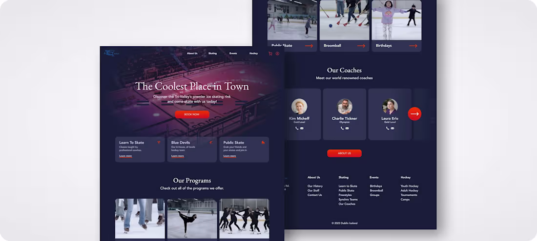 Cover image for Dublin Iceland Landing Page Redesign