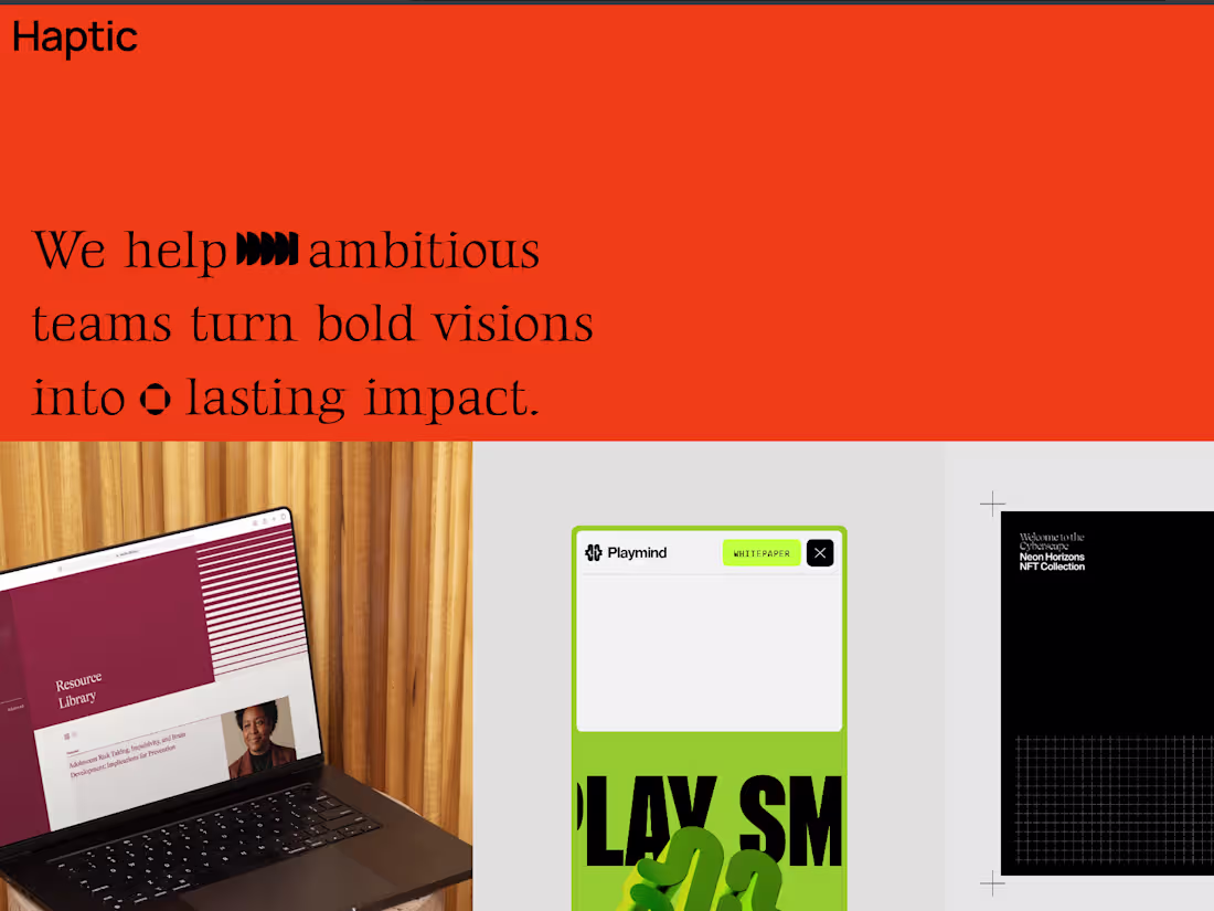 Cover image for Haptic UI clone