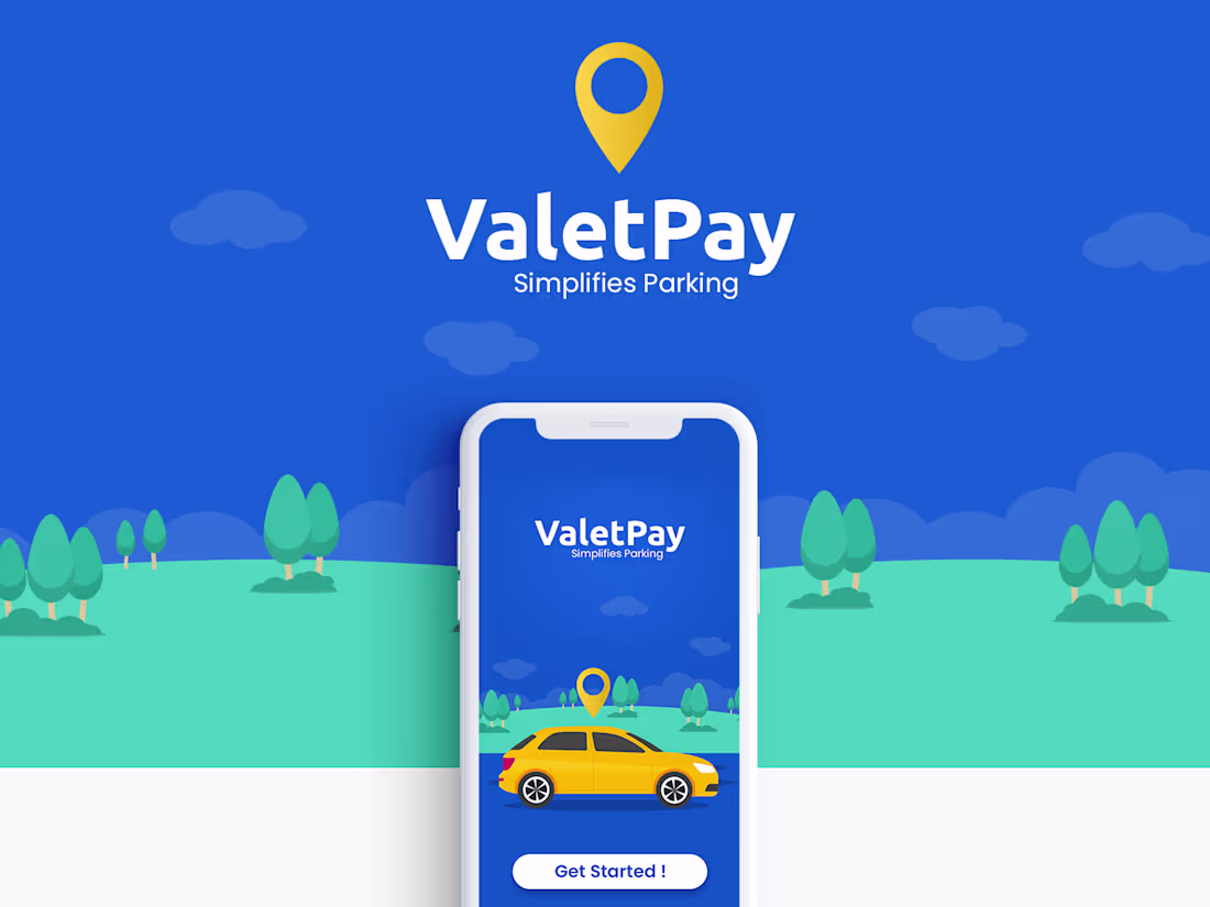 Cover image for Valet Pay - Mobile App & Branding