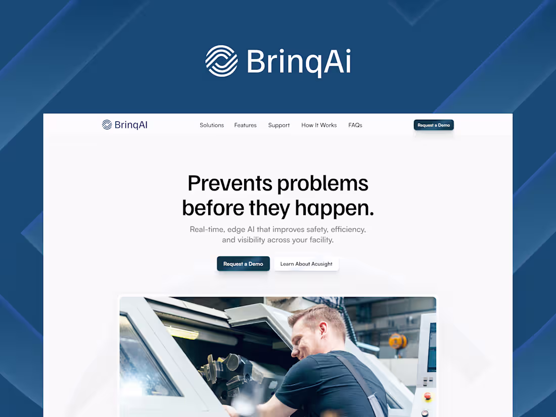 Cover image for BrinqAI — Clarifying Industrial AI