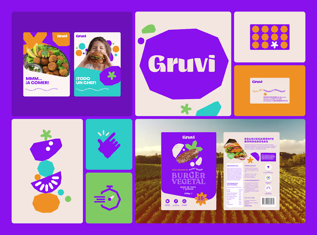 Cover image for Visual and Verbal Identity For a Plant-based Food Brand